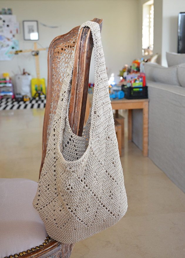 Crochet Light Stick Bag 