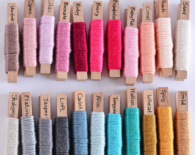 cotton yarn colors