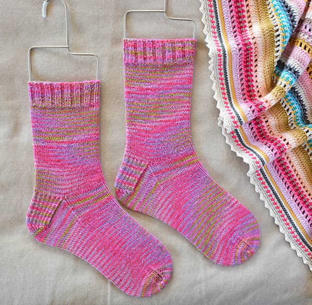 My Socks Knitting Journey – Pair #4 – CrochetObjet