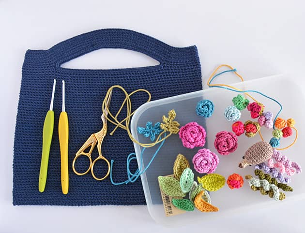 Crochet Mini Duffle Bag  Crochet With Samra 