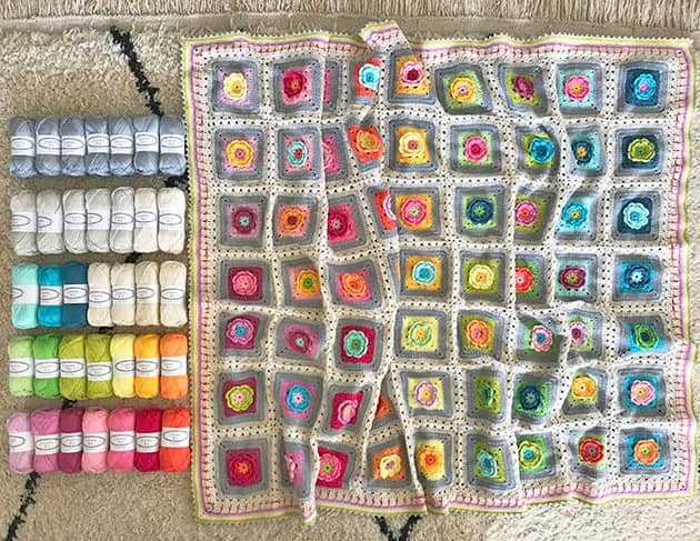 crochet blanket kit