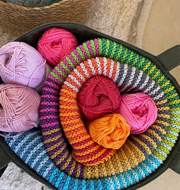 Kiss Blanket Garter Sticht Knitting - CrochetObjet
