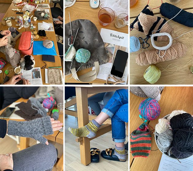 Knitting, crochet and productivity