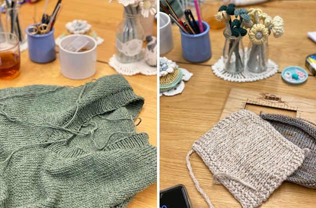 This week at CrochetObjet knitting