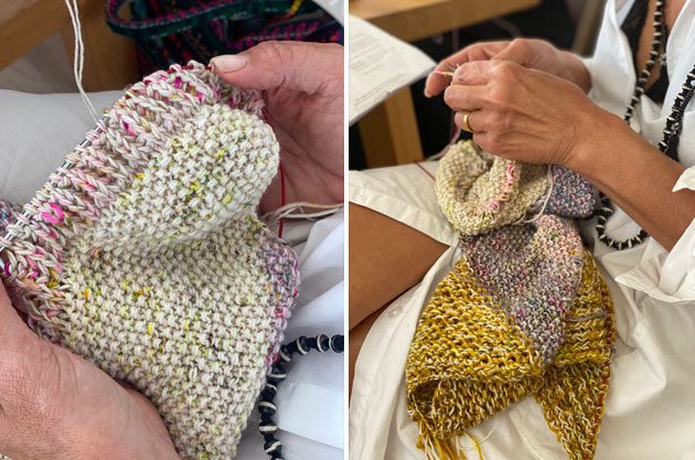 Knitting and Crochet weekly meetings