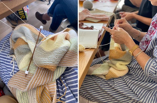Knitting and Crochet weekly meetings