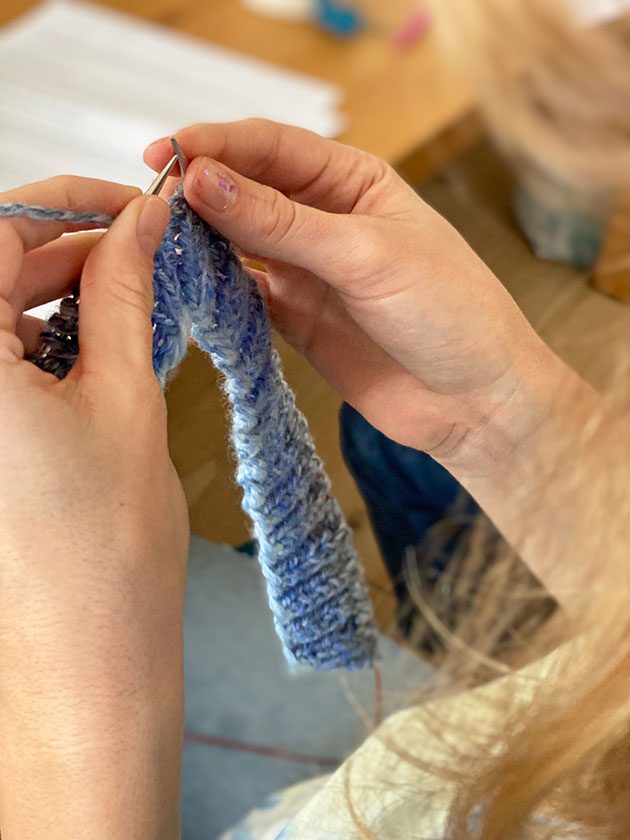 Knitting and Crochet Friday workshop
