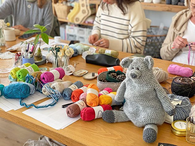knitting and crochet workshops