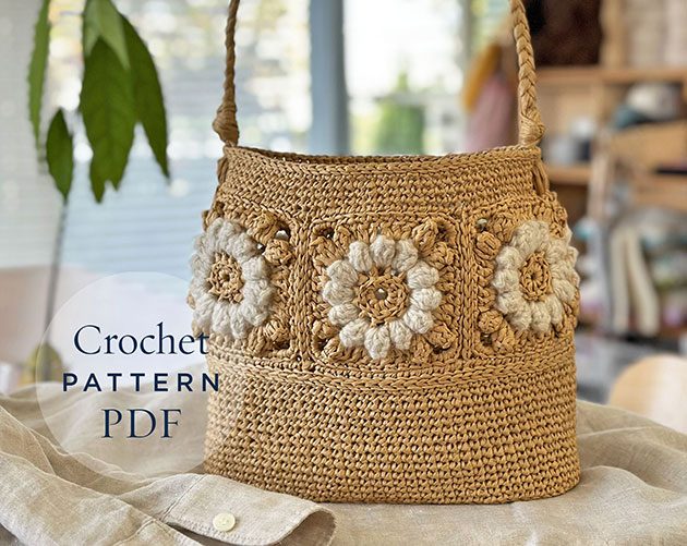 Crochet Granny Squares Bag Workshop